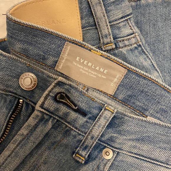Everlane Super Soft Straight Leg Jean - 27/28 - Picture 7 of 7